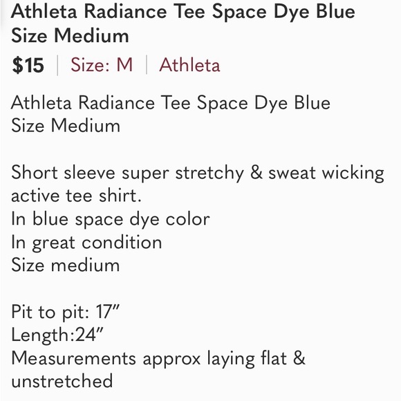 Athleta Radiance Tee - Picture 4 of 7